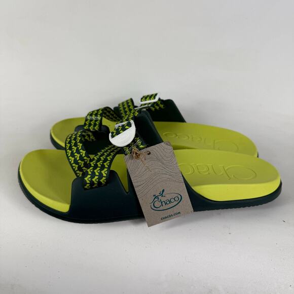 Chaco Chillos Slide Sandals Men's 14 Evergreen Ladder Lock Buckle Slip-On - Picture 5 of 10